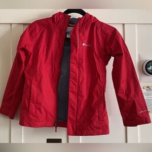 Kids Columbia Hooded Rain Jacket - size S (8)